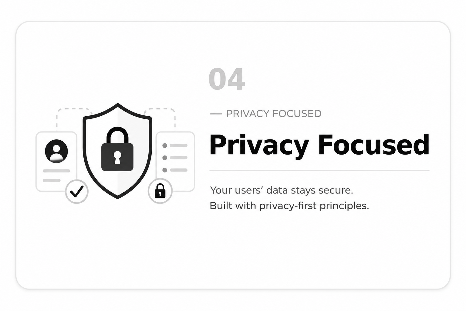 MonkFeed Privacy Focused — privacy-first customer feedback built with GDPR compliance and data security