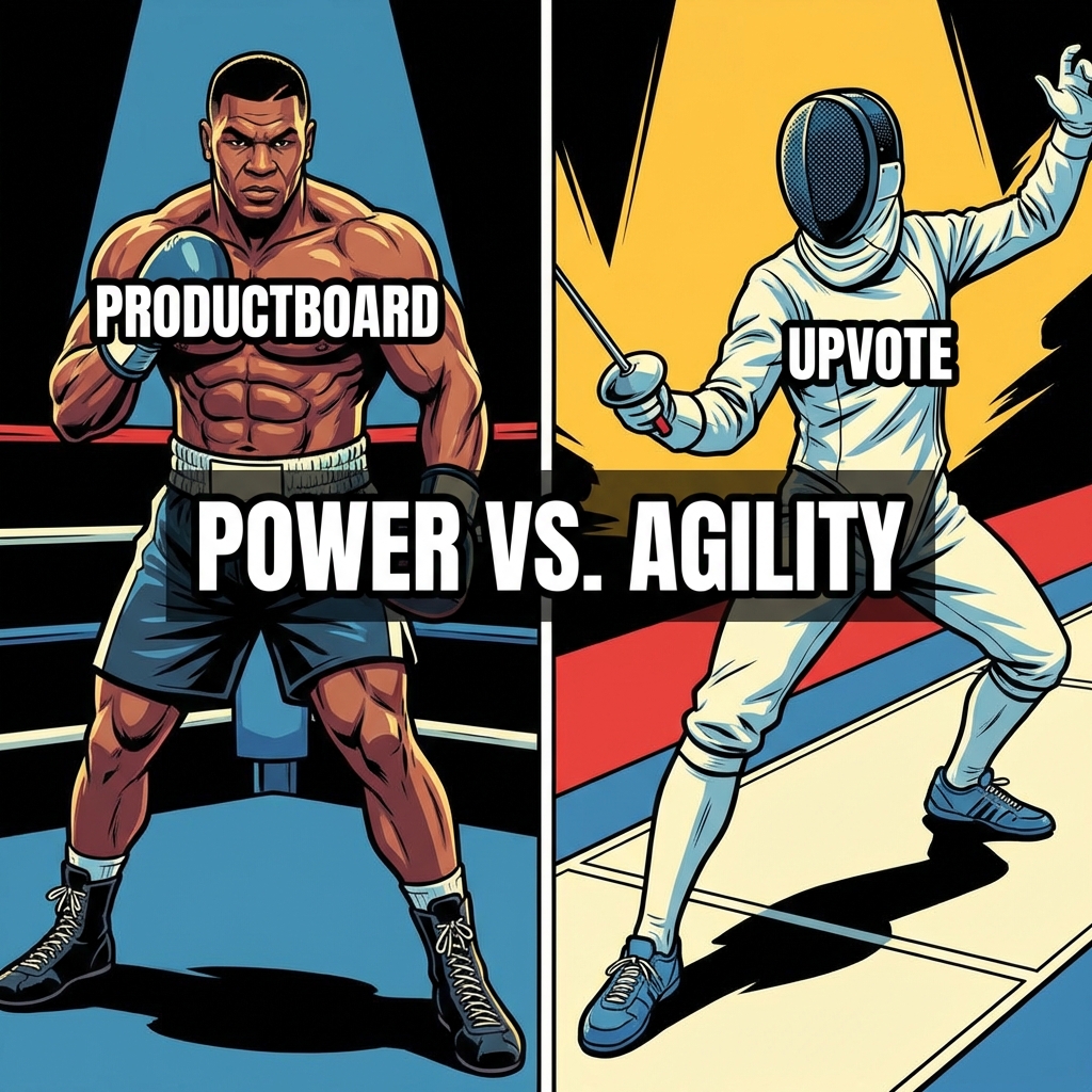 Productboard vs. Upvote: Which is better for early-stage B2B SaaS?